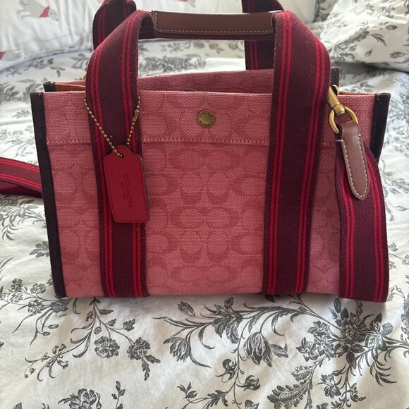 Coach Handbags - COACH Spin Taffy Multi Colored Tote 27 In Signature EXCELLENT